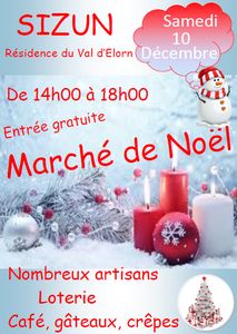 Marché de Noël de la résidence du Val d'Elorn de Sizun
